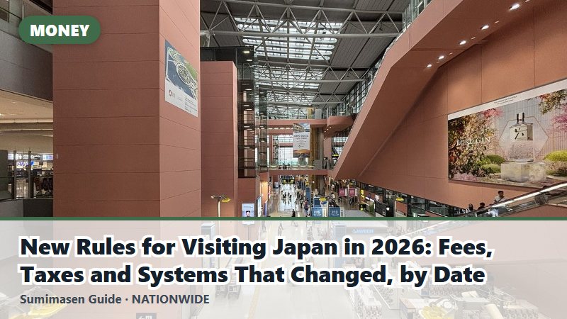 New Rules for Visiting Japan in 2026: Fees, Taxes and Systems That Changed, by Date