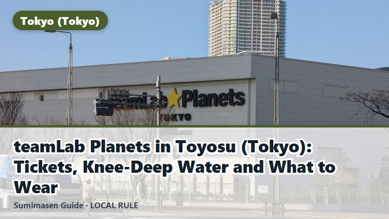 teamLab Planets in Toyosu (Tokyo): Tickets, Knee-Deep Water and What to Wear