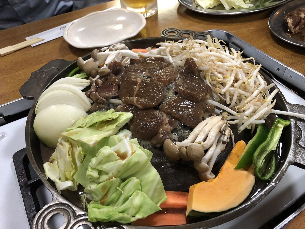 징기스칸, 홋카이도